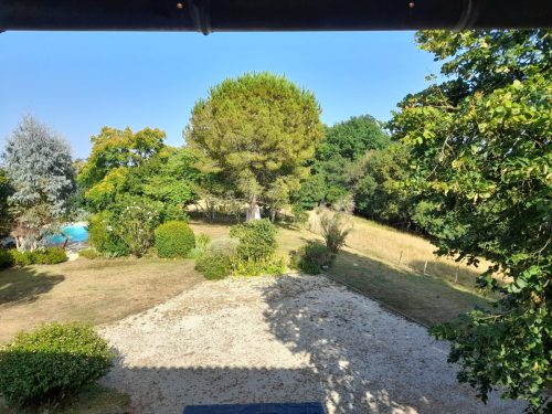 Vue de la chambre 1 sur le jardin