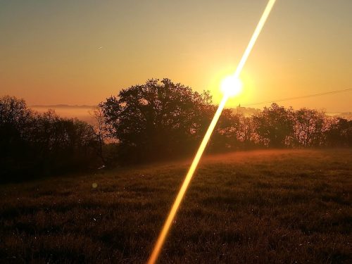 levé de soleil gîte